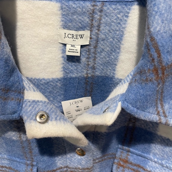 J CREW Longline Shirt Jacket - Picture 8 of 16